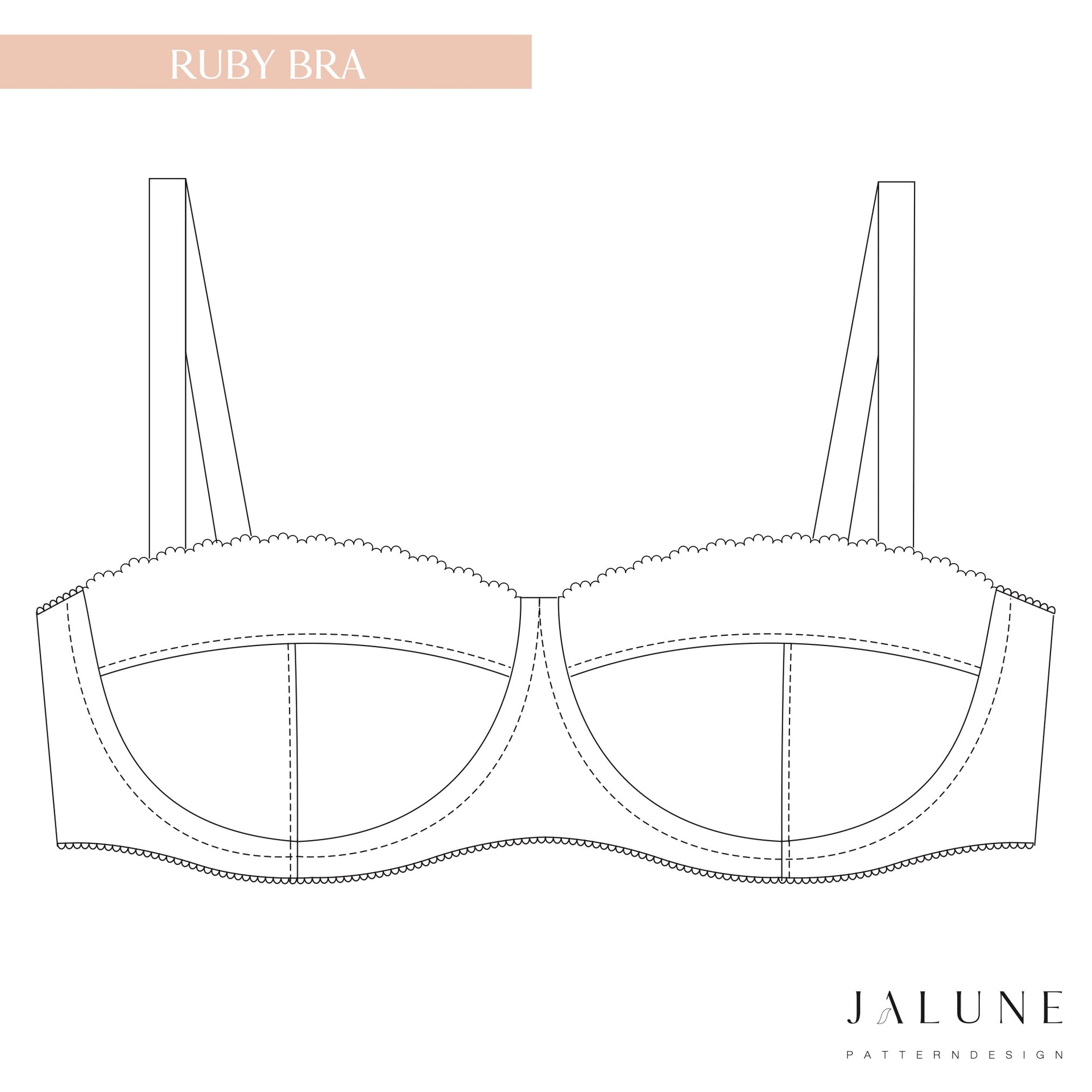 RUBY bra – Jalune Pattern Design